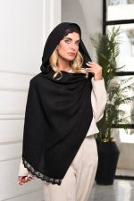شال برشکا کارشده مشکی تک جت بلک سری 90 عددی - Image 2