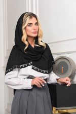 شال برشکا کارشده مشکی تک جت بلک سری 90 عددی - Image 9